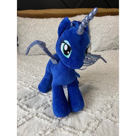 Build-A-Bear Workshop BABW Retired Princess Luna Pegasus Unicorn MLP Pony - Picture 2 of 9